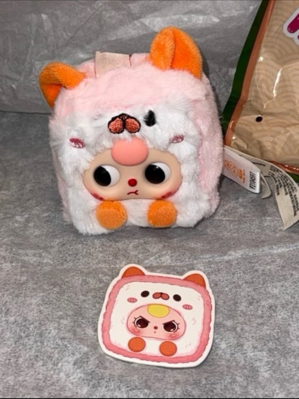 Baby Three Little Mahjong Plush Confirmed Zhong Zhong